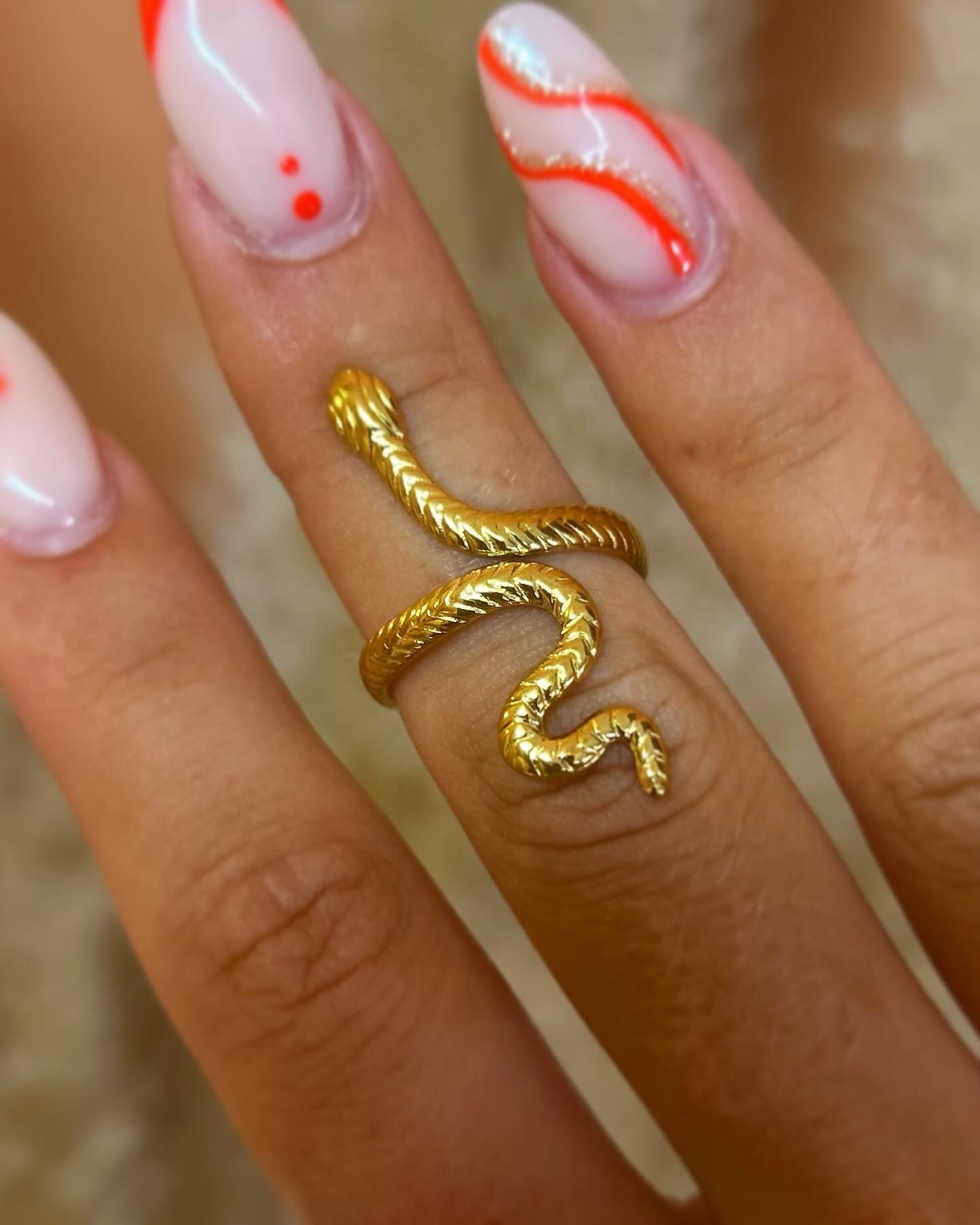 Bague serpent