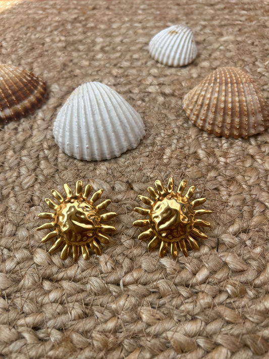 Boucle d’oreille soleil
