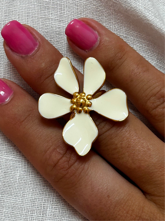 Bague fleur